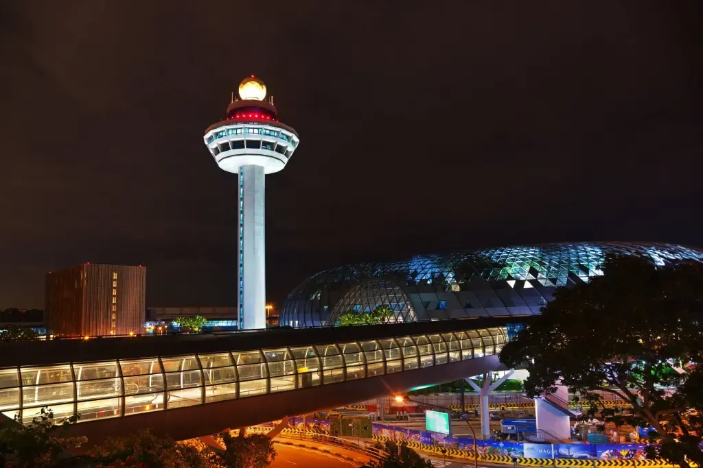 Photo by andreykr / 123RF, depicts Singapore's Changi Airport.